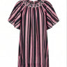 Flagler Mini Dress | Cotton Gauze Pink Hand Dye Coniglio Palm Beach
