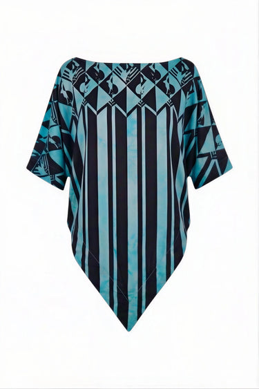 Handkerchief Piper Blouse | Silk Habotai