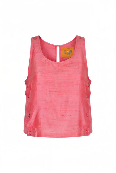 Palmo Tank | Silk Dupioni