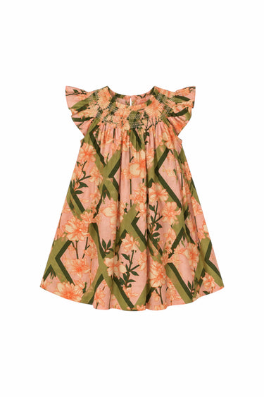 Kids Willa Mini Dress | Cotton Cambric