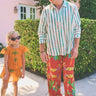 Kids Frances Flutter Top | Cotton Gauze Coniglio Palm Beach